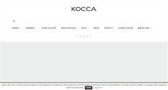 Desktop Screenshot of kocca.it